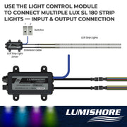 Lumishore US Regulated With Built In Stabilizer Light Control Module 010-04438-00 - Lux Strip Flex Driver