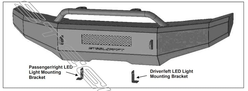 Steelcraft One-Piece Fully Welded Design Bumper 70-2010 - 15-24 Mule PRO-FX Fxt DX