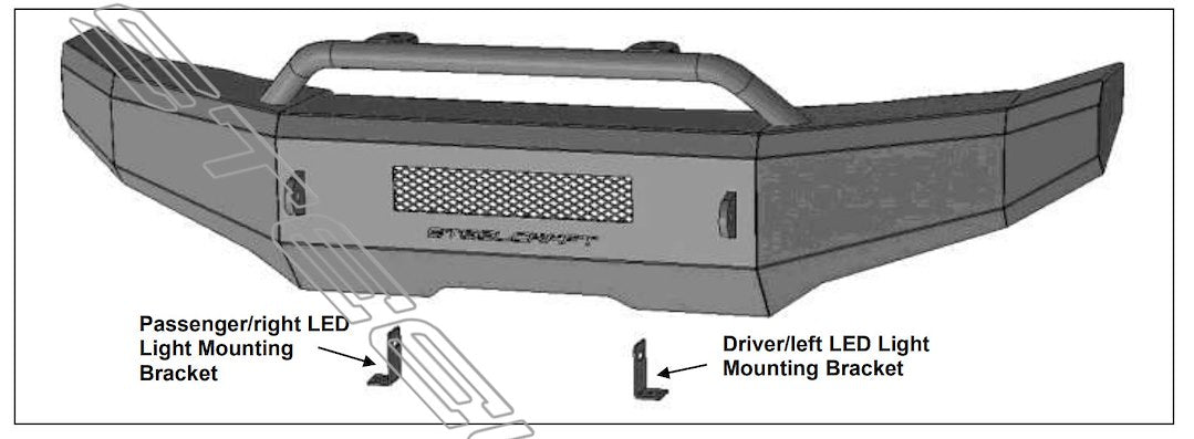 Steelcraft One-Piece Fully Welded Design Bumper 70-2010 - 15-24 Mule PRO-FX Fxt DX