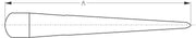 SEA DOG Rugged And Durable Design Rope Splicing Fid 562008-1 - Stainless Hard