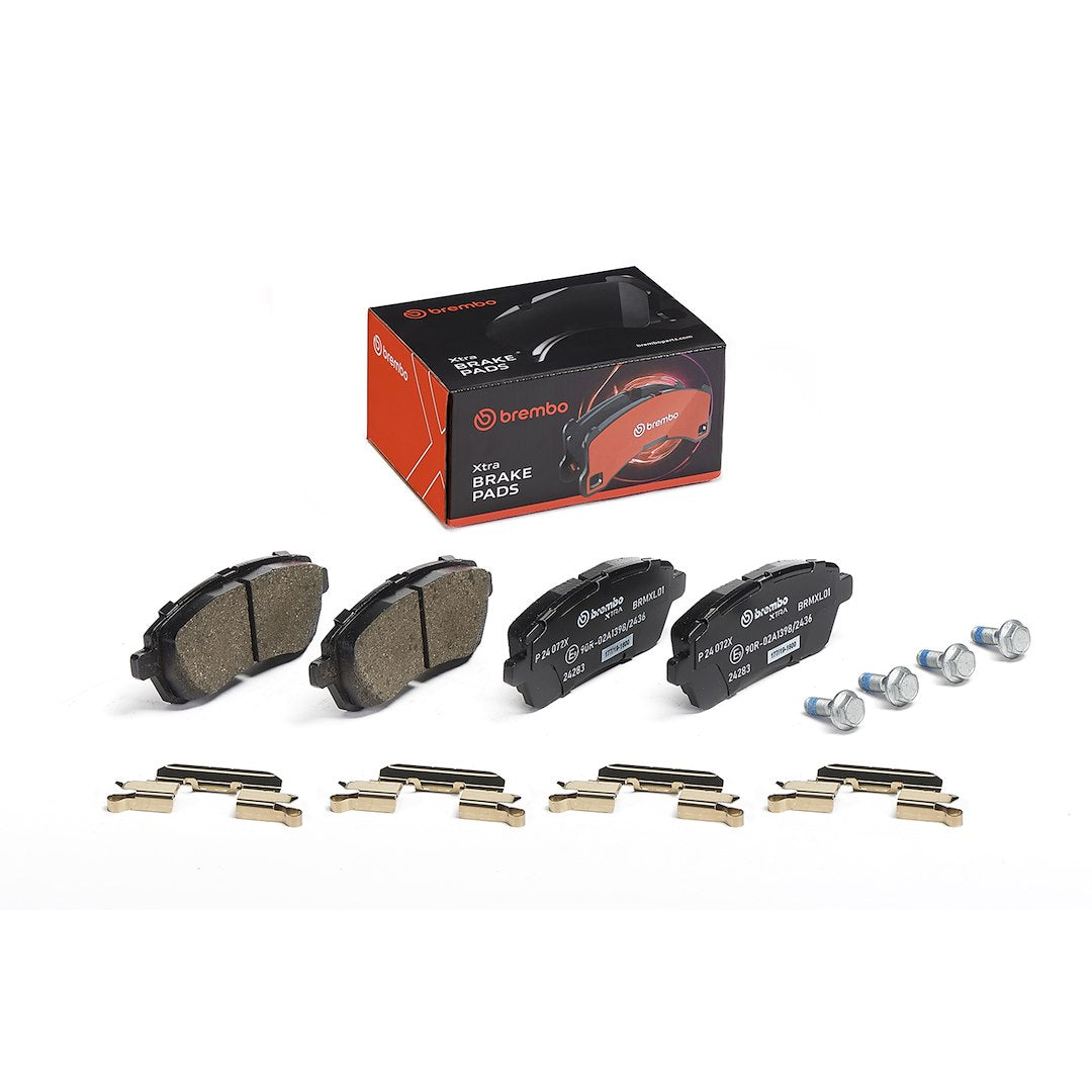 Brembo Premium Low-Met OE Equivalent Pad Brake Pad P24072X