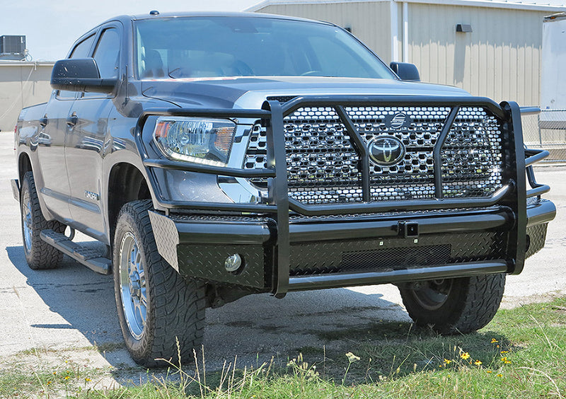 Steelcraft Convenient Front Receiver Hitch Bumper HD13380RC - Black 14-21 Toyota Tundra HD
