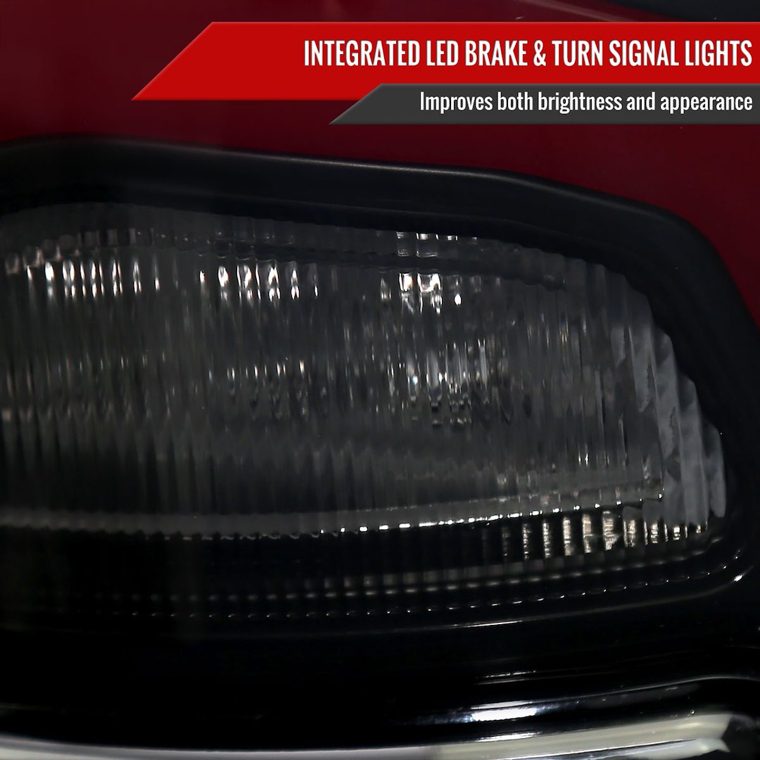 Spec-D Tunin LT-RAM09Smled-RS Tail Light Assembly - Matte Black