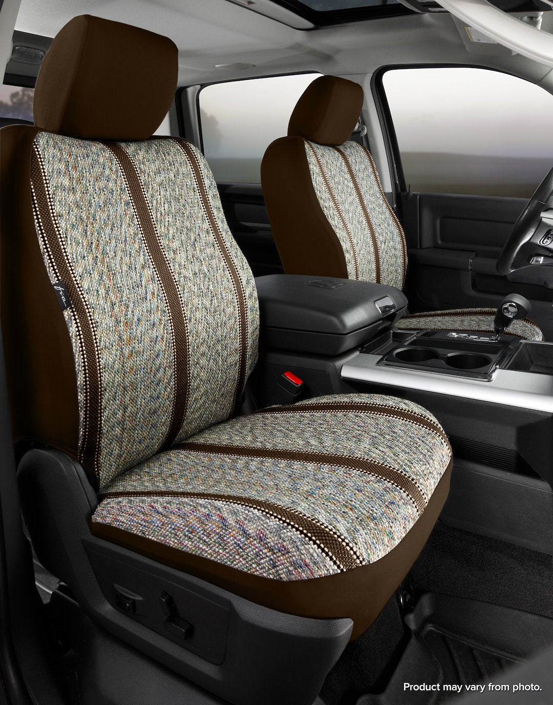 FIA Wear-Resistant Fabrics Seat Cover TR47-71 Brown - TR Front Bucket Ford Bro