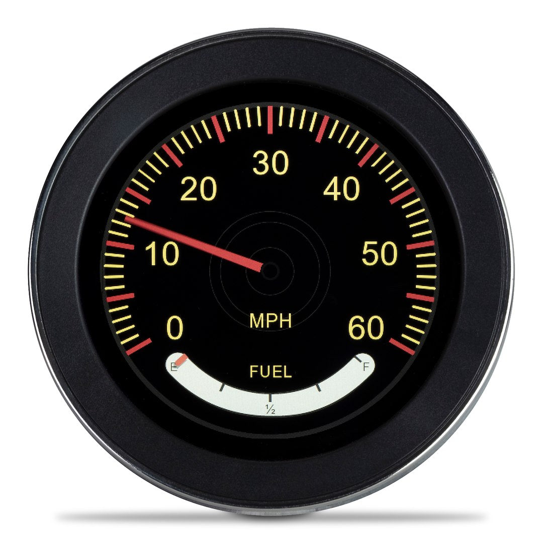 Sierramarine 72236P Gauge Fuel Level/ Oil Pressure/ Speedometer/ Tachometer/ Voltmeter/ Water Temp