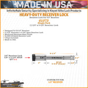 Infiniterule 61073-S Trailer Hitch Pin