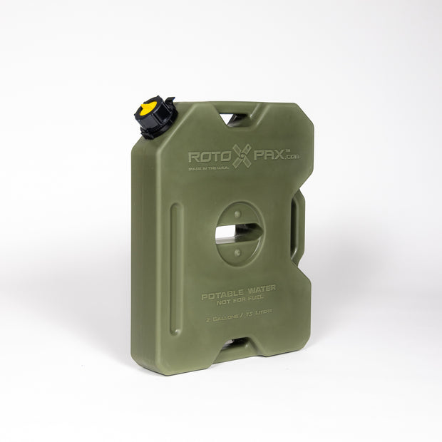 Rotopax Made In USA Liquid Storage Container RXX-2OD - Green Gallon GEN2 Water