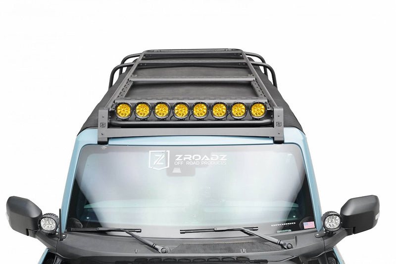 T-REX High Impact Polycarbonate Lens Driving/ Fog Light Z3090Wrda-KIT8 - 21-23 Bronco Roof Rack Led Kit