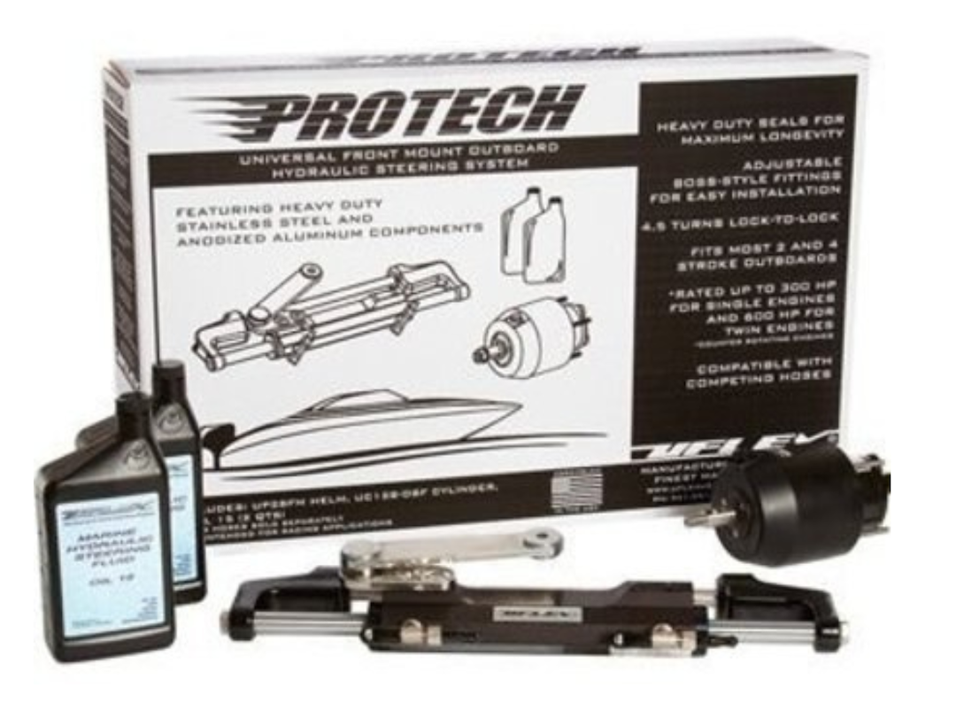 Uflex USA No Supplier Warranty Boat Steering System Protech 1.1 - Front Mount OB
