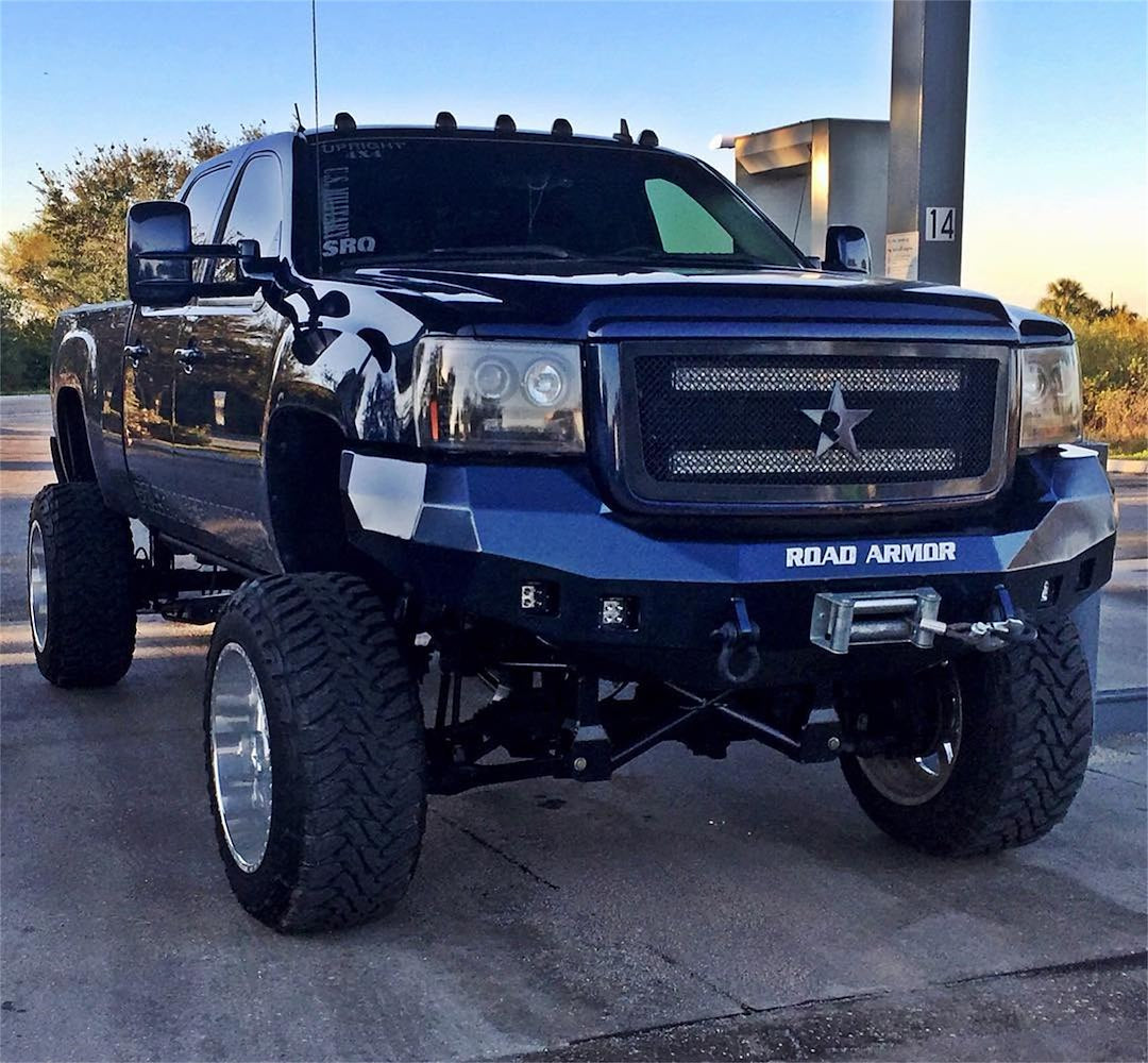 Road Armor Direct Bolt On Design Bumper 382R0B - Stealth Frnt Bmpr Base