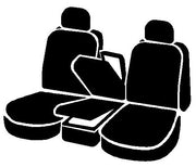 FIA Reinforced Double Stitching Seat Cover DT78-37 Black - Dura-Tech Pro Front 40 20 40