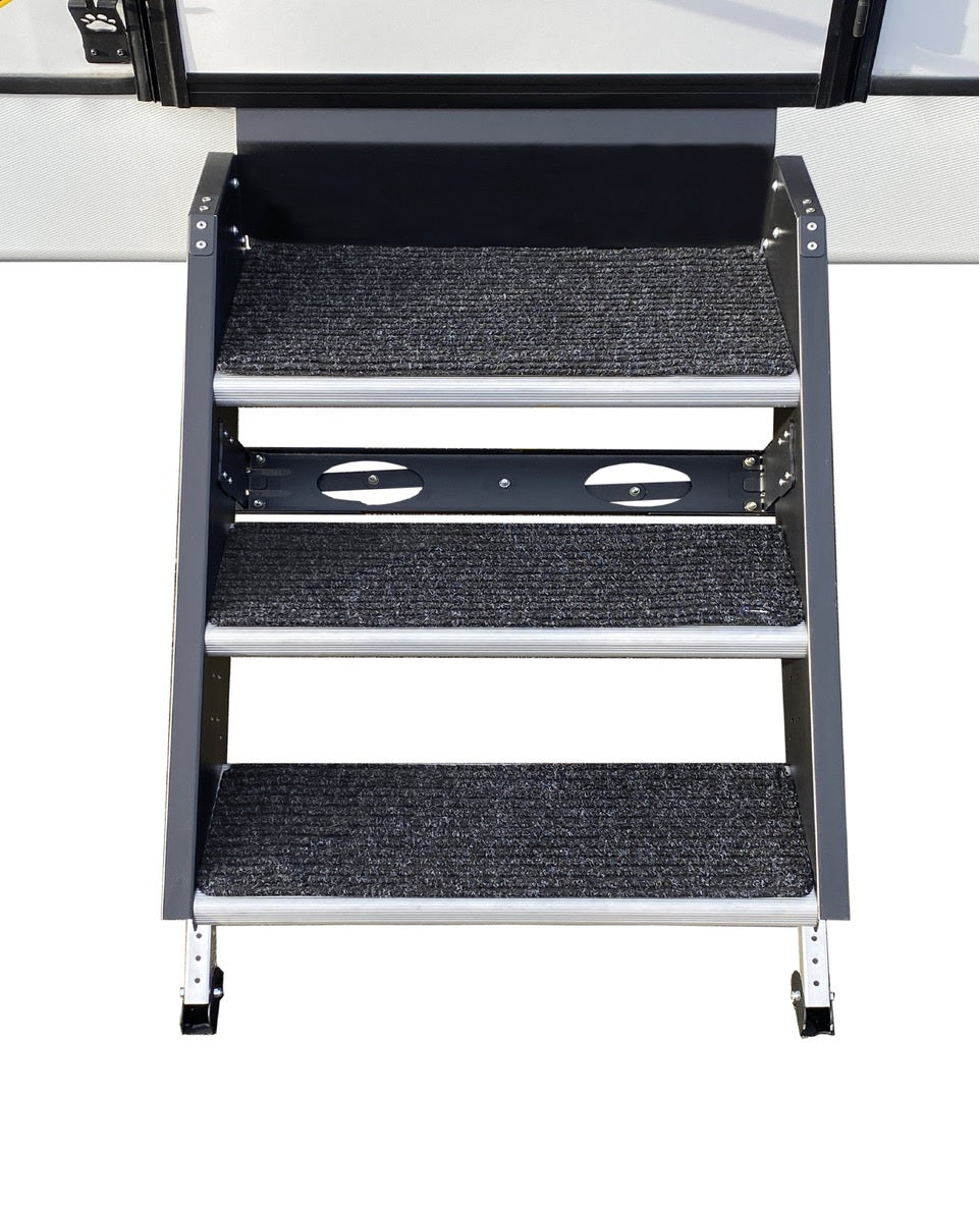 Trail Sphere Can Be Removed And Reattached Entry Step Rug RUL2475-2 - Two Pack Rugup Lippert Solid ST