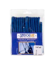 SEA DOG 302106006BL-1 100 percent premium double braided nylon - Fender Line