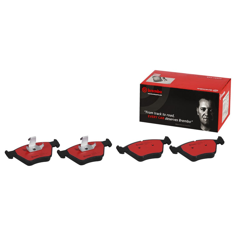 Brembo Premium Low-Met OE Equivalent Pad Brake Pad P06022N - Disc Set