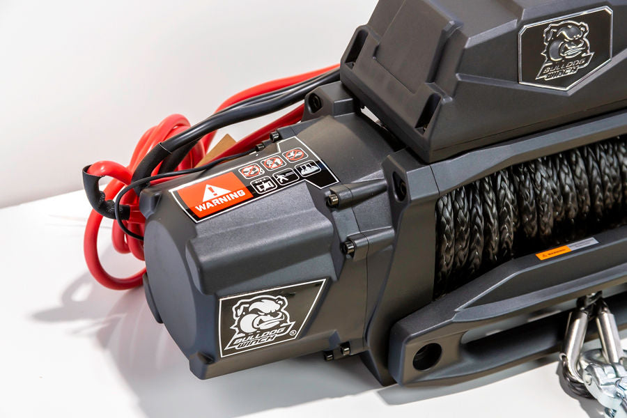 Bulldog Winc Powers Load In And Out Winch 10066 - 9.5K Standard Series Synthetic