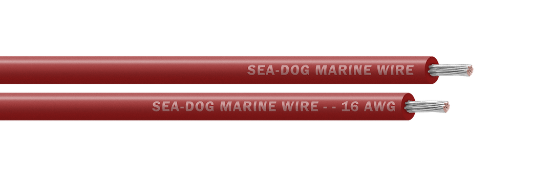 SEA DOG 8016020 - Red 16 Awg 25FT Primary Wire