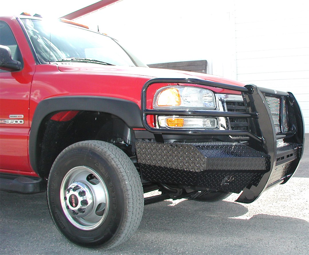 Frontier TRU Accommodates Factory Tow Hooks Bumper 300-30-3005 - Front Replacement Gmc