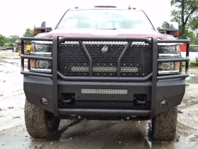 Steelcraft Accommodates Parking Sensors Bumper 60-10440 - HD Elevation Front Fine Text