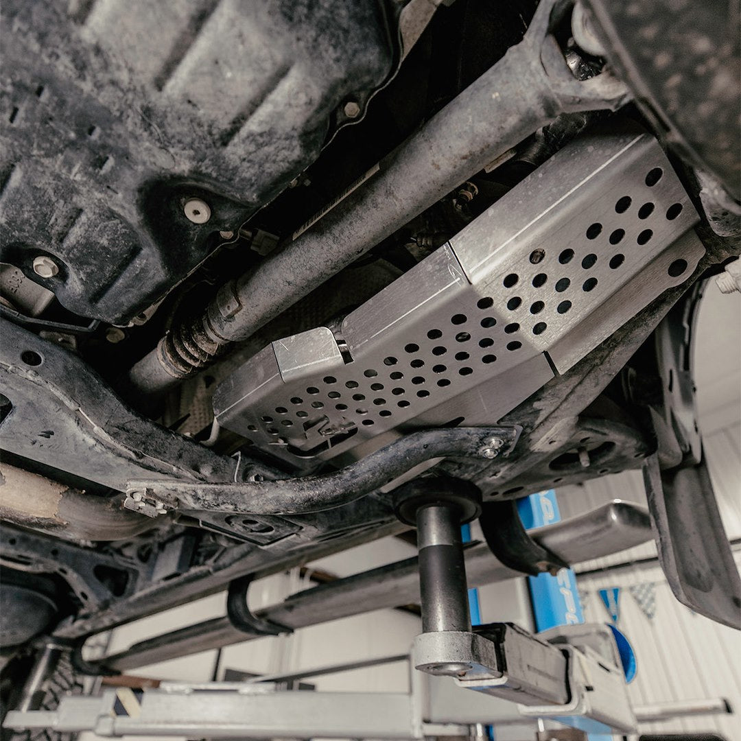 Cali Raised Laser Cut And CNC Bent Catalytic Converter Anti Theft Device CR3876 - Cat Shield 2016-2022 Tacoma