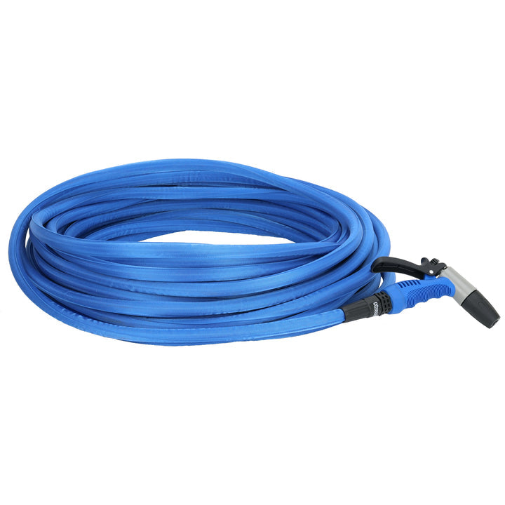 Hosecoil Repairable Hose Fittings Boat Washdown Hose HF75K - Blue Flexible Kit 75