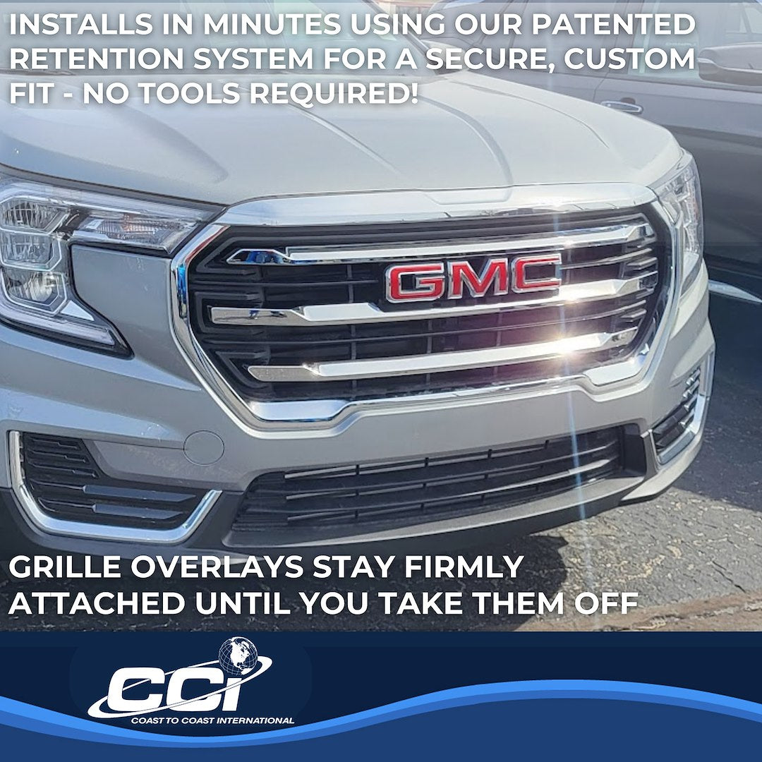 Coast2Coast Limited Lifetime Warranty Grille Insert GI191 - GI 22-24 Gmc Terrain Sle