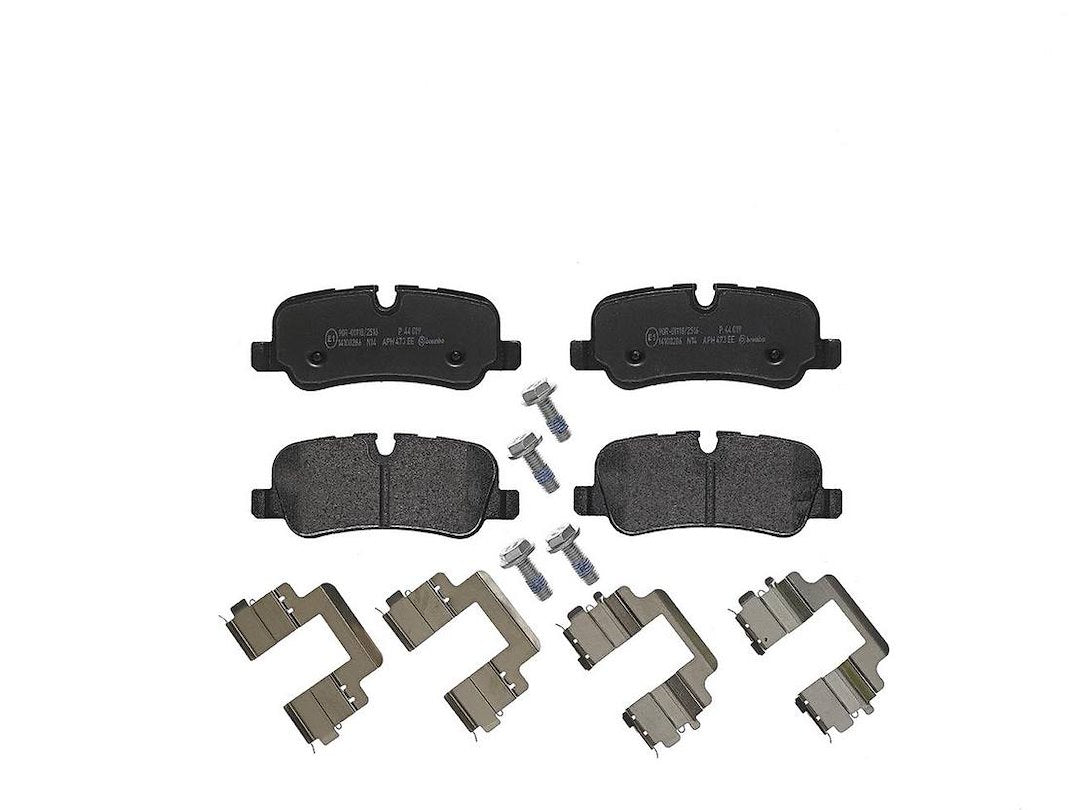 Brembo Premium Low-Met OE Equivalent Pad Brake Pad P44019 - Disc Set