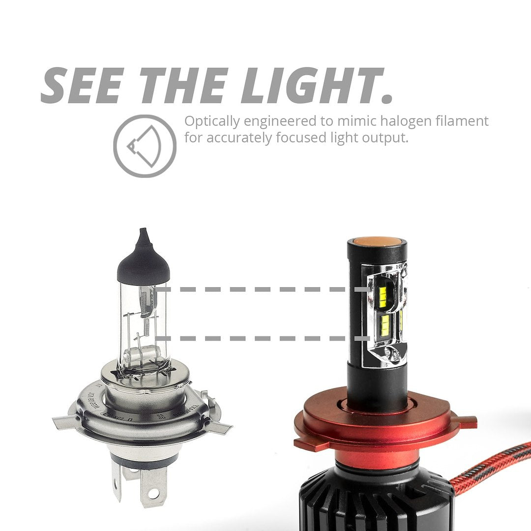 XK Glow Easy Plug And Play Installation Headlight Bulb XK045001-H11 - Led Kit