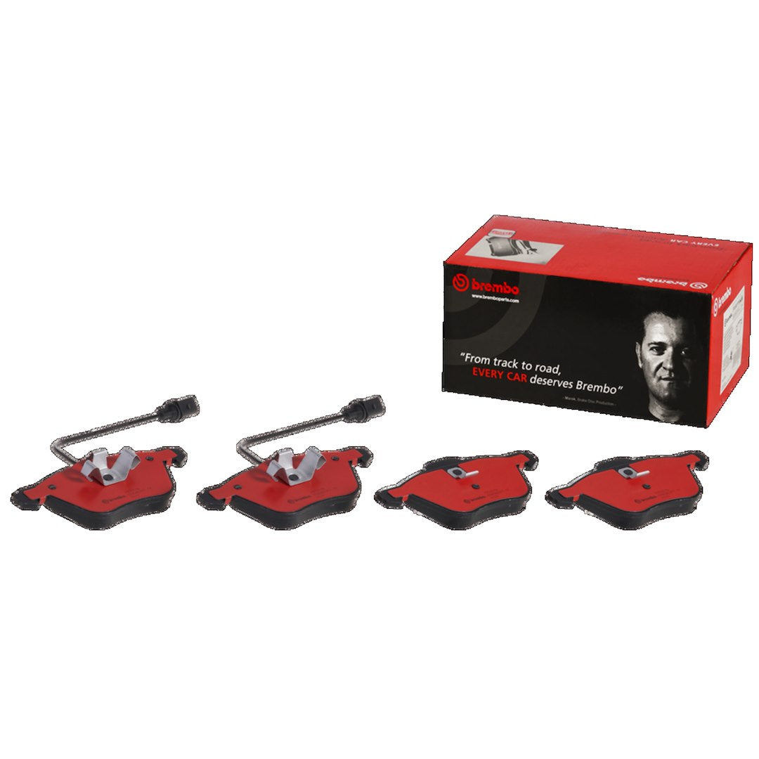 Brembo Premium Low-Met OE Equivalent Pad Brake Pad P85061N - Disc Set