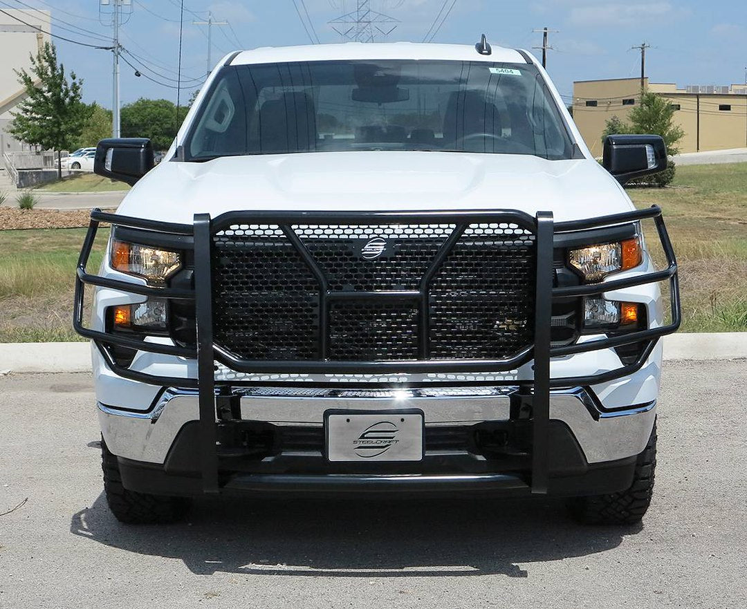Steelcraft Punch Plate Grille Grille Guard 50-0490C - Black HD Guards
