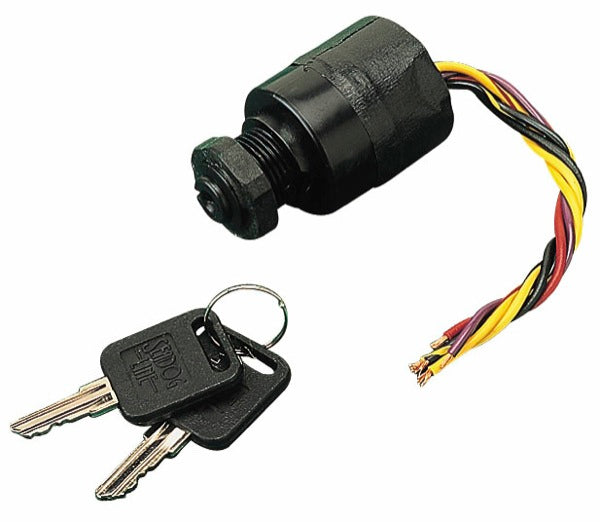 SEA DOG Made In USA Ignition Switch 420383-1 - Poly 3-POS Key Choke