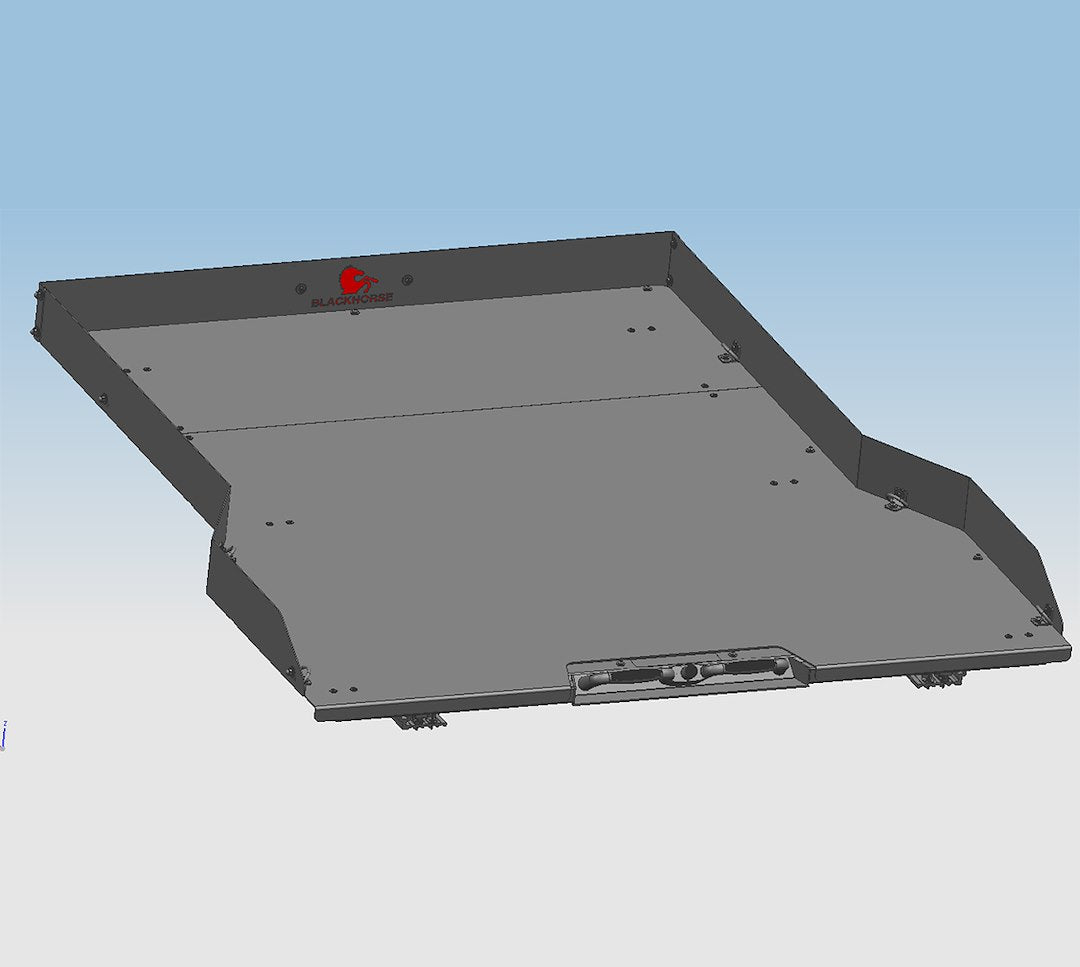 Black Horse Easy Installation Process Bed Slide BSCP01B - 2021Fordf-150