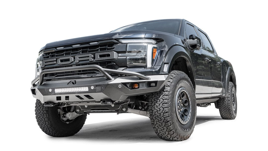 FAB Fours Provides Far Greater Tire Clearance Bumper FR24-D6652-1 - 2024-2025 Ford F150 Raptor Vengeanc