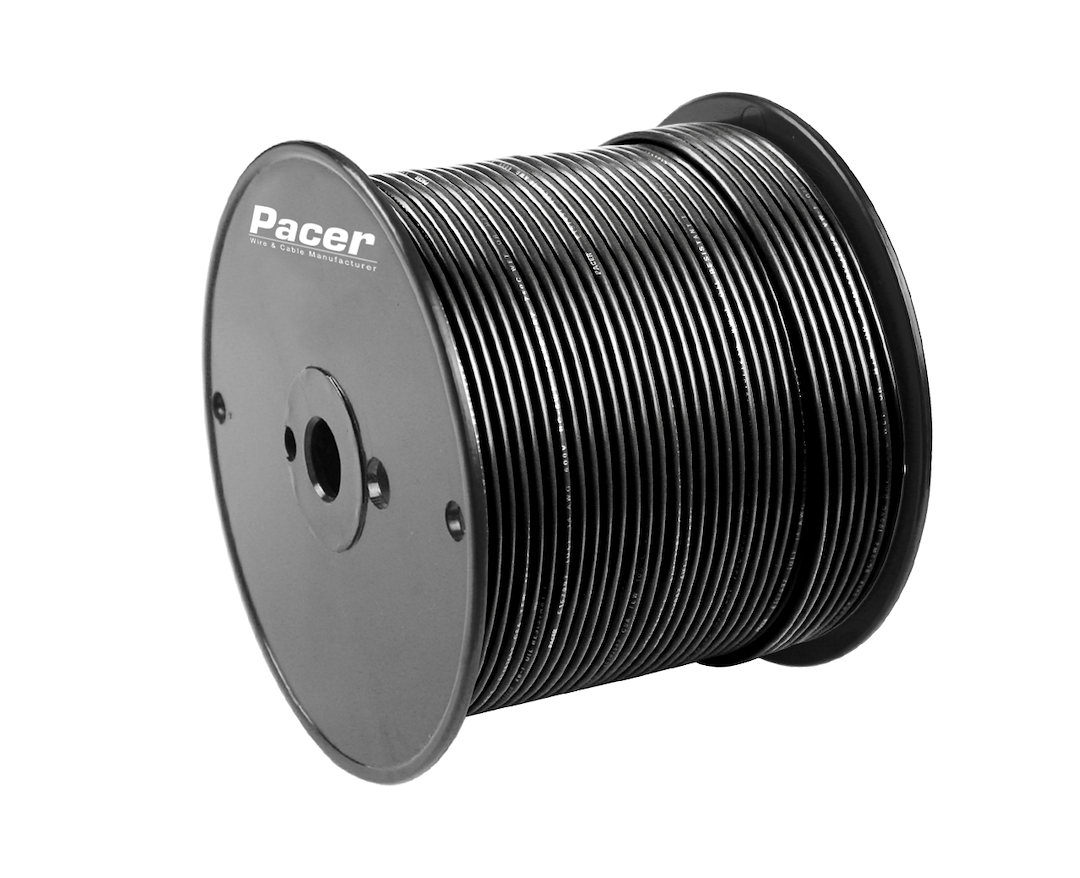 Pacer No Supplier Warranty Primary Wire WUL14BK-500 - 14 Awg UL BK TC 500FT RL