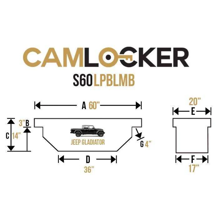Camlocker Insulated Lids Outperform All Others Tool Box S60LPBL_MB - CAM S-60 LP BL
