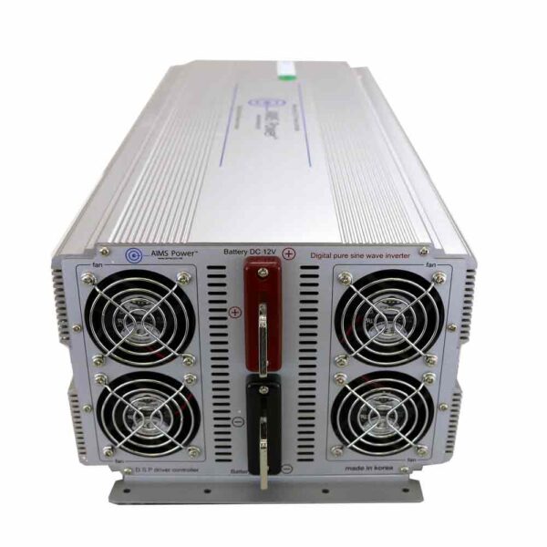 Aims Power FCC Certified Electronics Compliance Power Inverter Pwrig500012120S - 5000W Pure Sine Wave Indu