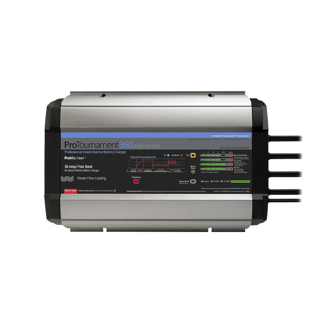 PRO Mariner Easy Installation Battery Charger 53364 - Protournament Elite Gen 360 Quad