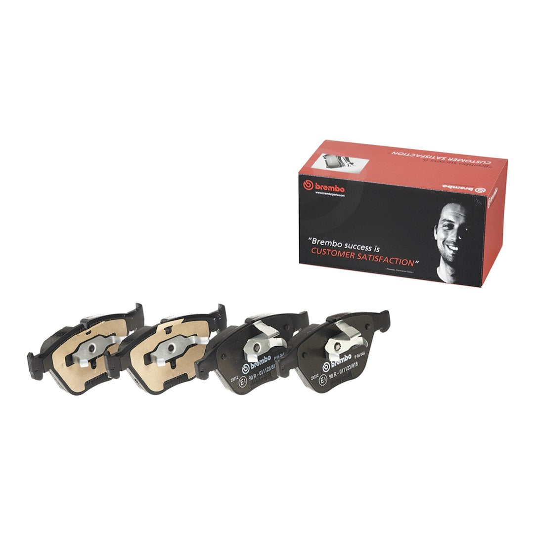 Brembo Premium Low-Met OE Equivalent Pad Brake Pad P06046 - Disc Set