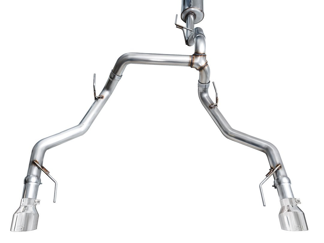 AWE Limited Lifetime Warranty Exhaust System Kit 3015-32402 - 0FG Resonated Catback 21