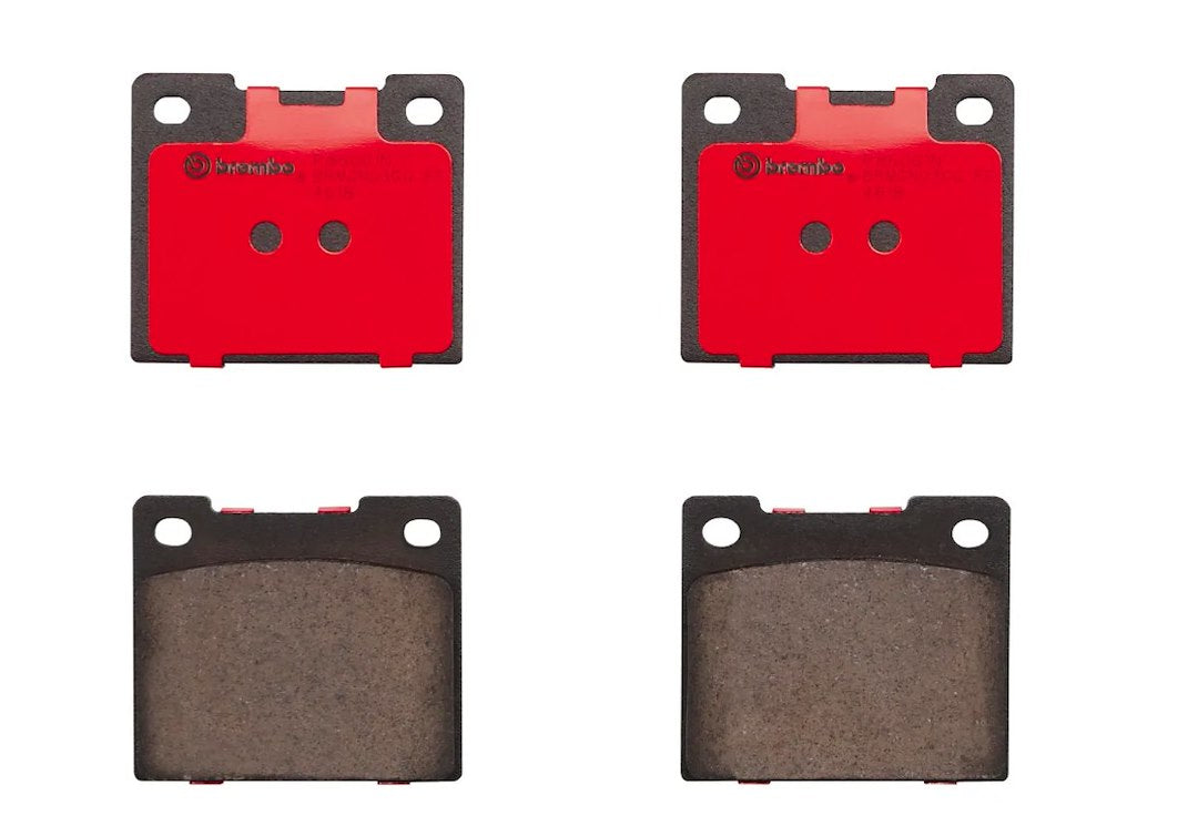 Brembo Premium Low-Met OE Equivalent Pad Brake Pad P86001N - Disc Set