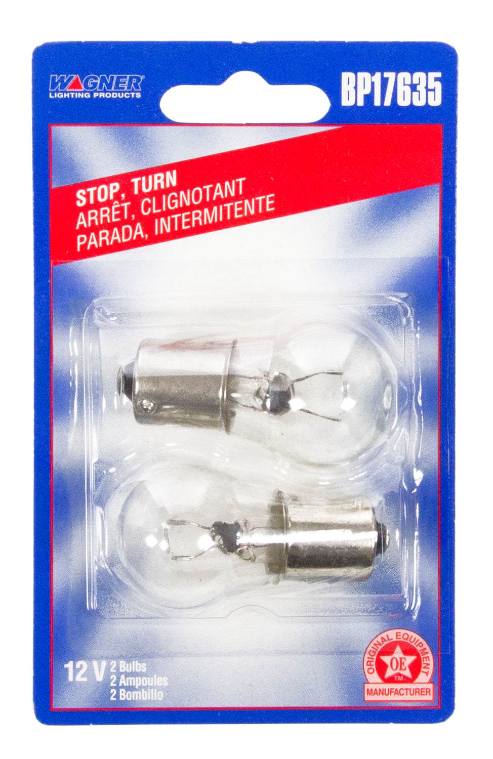 Wagner SAE Compliant Turn Signal Light Bulb BP17635 - Miniature