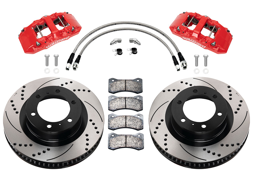 Wilwood No Supplier Warranty Brake Kit 140-17511-DR - Front Aero6-DM Toyota