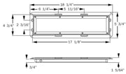 Optronics Limited Lifetime LED Warranty Interior Light - LED ILL11CCB - White 10 Int Optibrite Cool 1-LOO