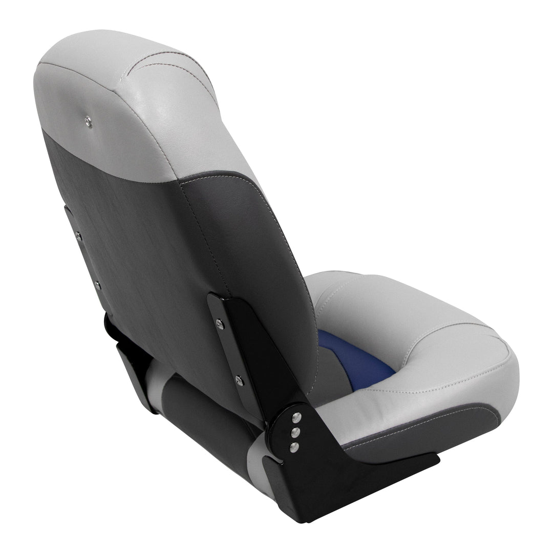 Wise Seating Double Top Stitching Boat Seat 3304-1880 - PRO-Angler Folding