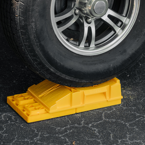 Camco Made In USA Leveling Block 44535 - Fasten RV Ramp Kit