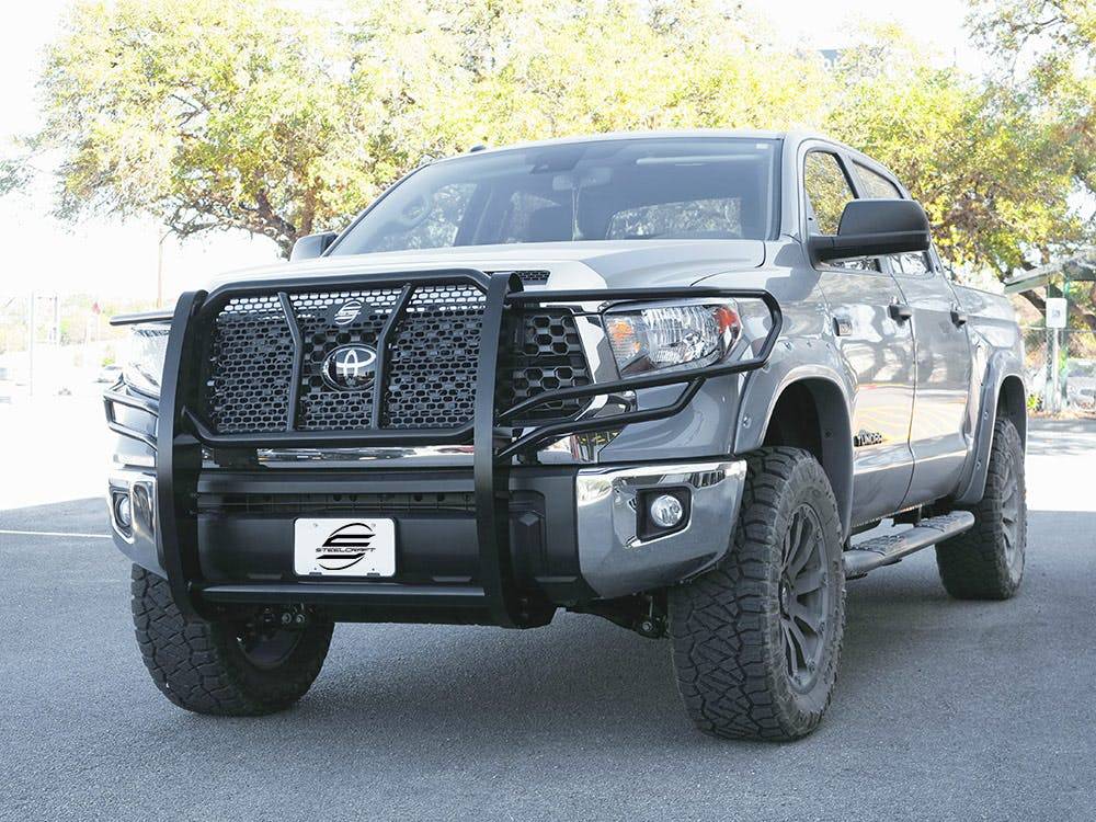 Steelcraft Punch Plate Grille Grille Guard 50-3380C - Black HD Guards