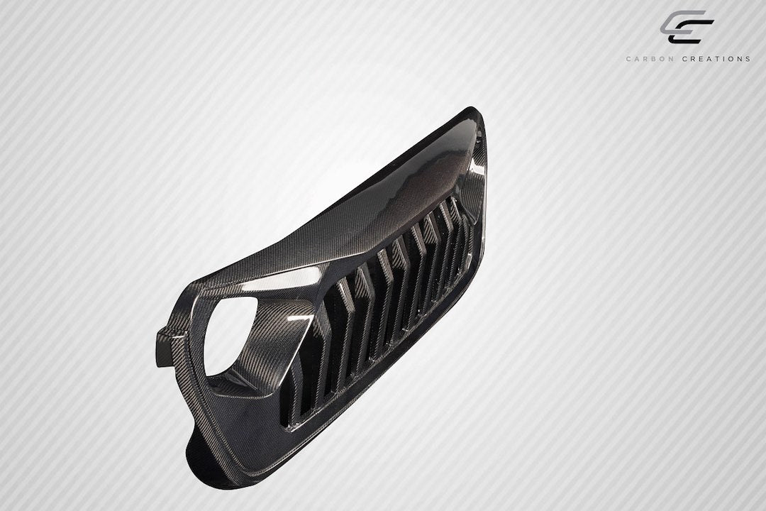 Extreme DIM. Premium Glossy UV Protectant Finish Grille 116320 - 2019-2021 Jeep Wrangler JL Gladiato