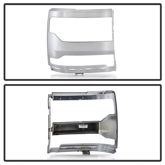 Spyder Designed To Match OEM Specifications Headlight Trim 9950742 - Poe Chevy Silveardo 16-18 1500
