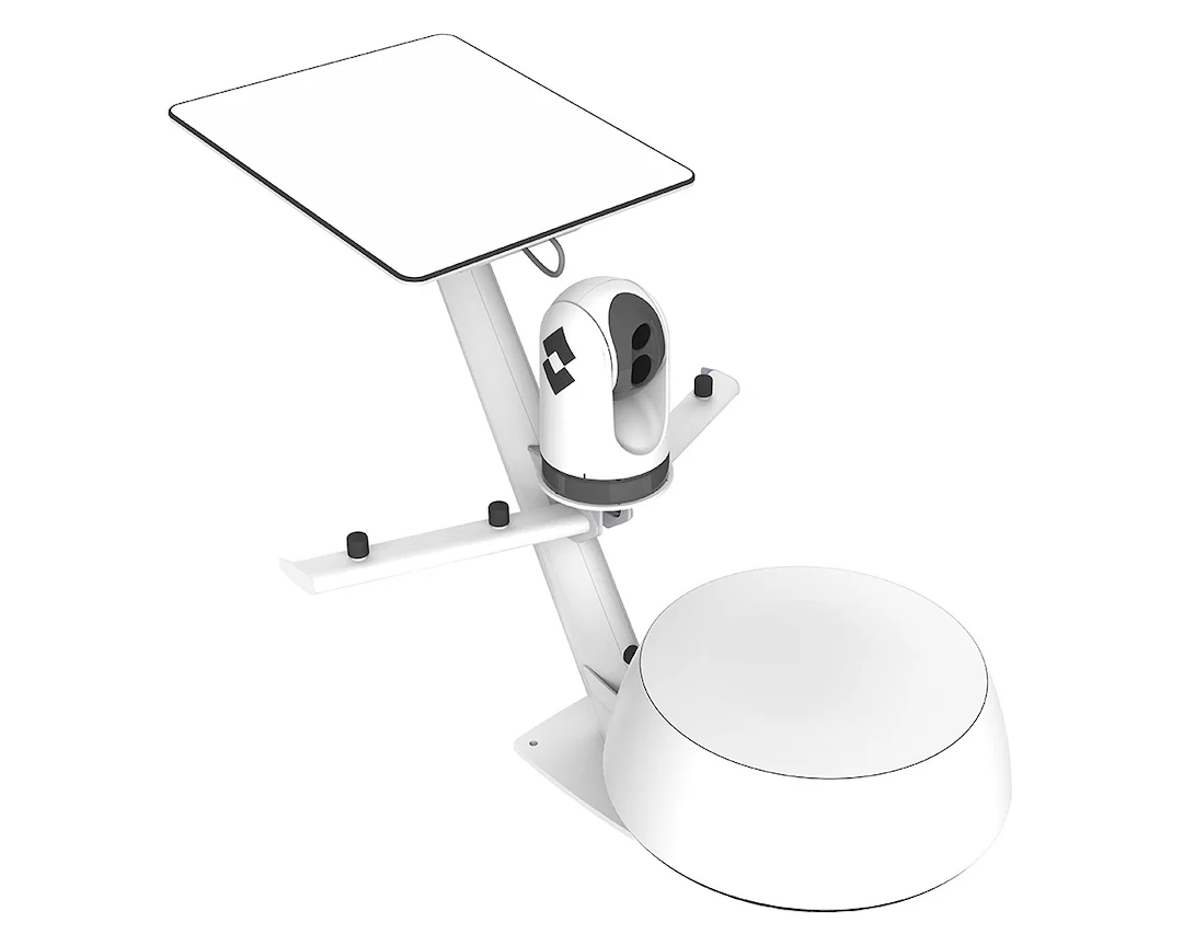 Scanstrut Furuno Radar Compatible Marine Modular Mount PTM-R2-SL - PTM-R2-SL Tapered Mast AN