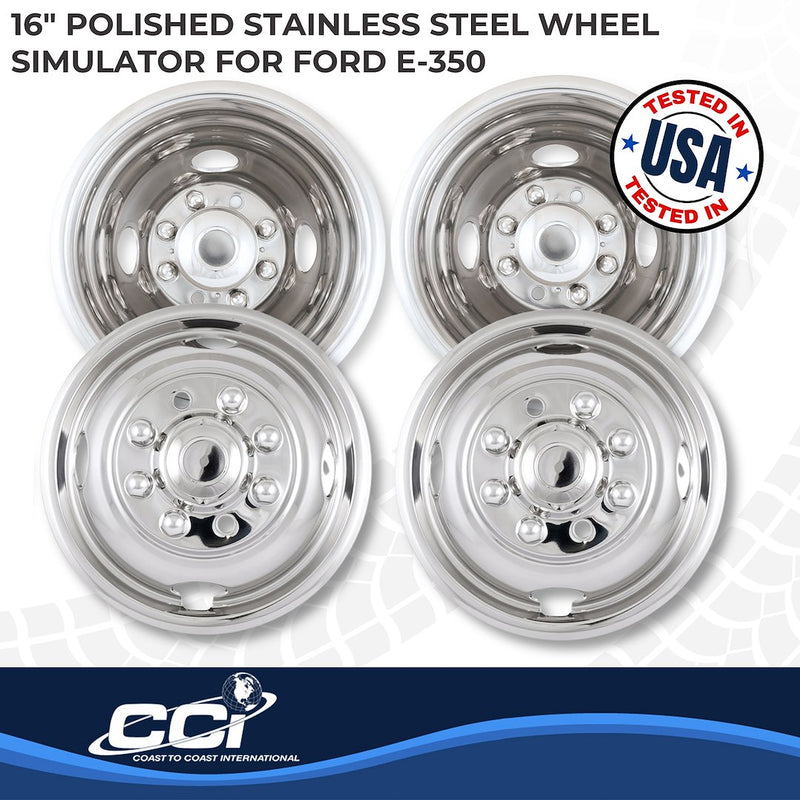 Coast2Coast Limited Lifetime Warranty Wheel Simulator Iwcn16F07 - Sim 07-25 E350 SS 16 Lug HH
