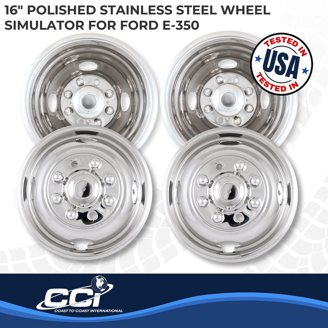 Coast2Coast Limited Lifetime Warranty Wheel Simulator Iwcn16F07 - Sim 07-25 E350 SS 16 Lug HH